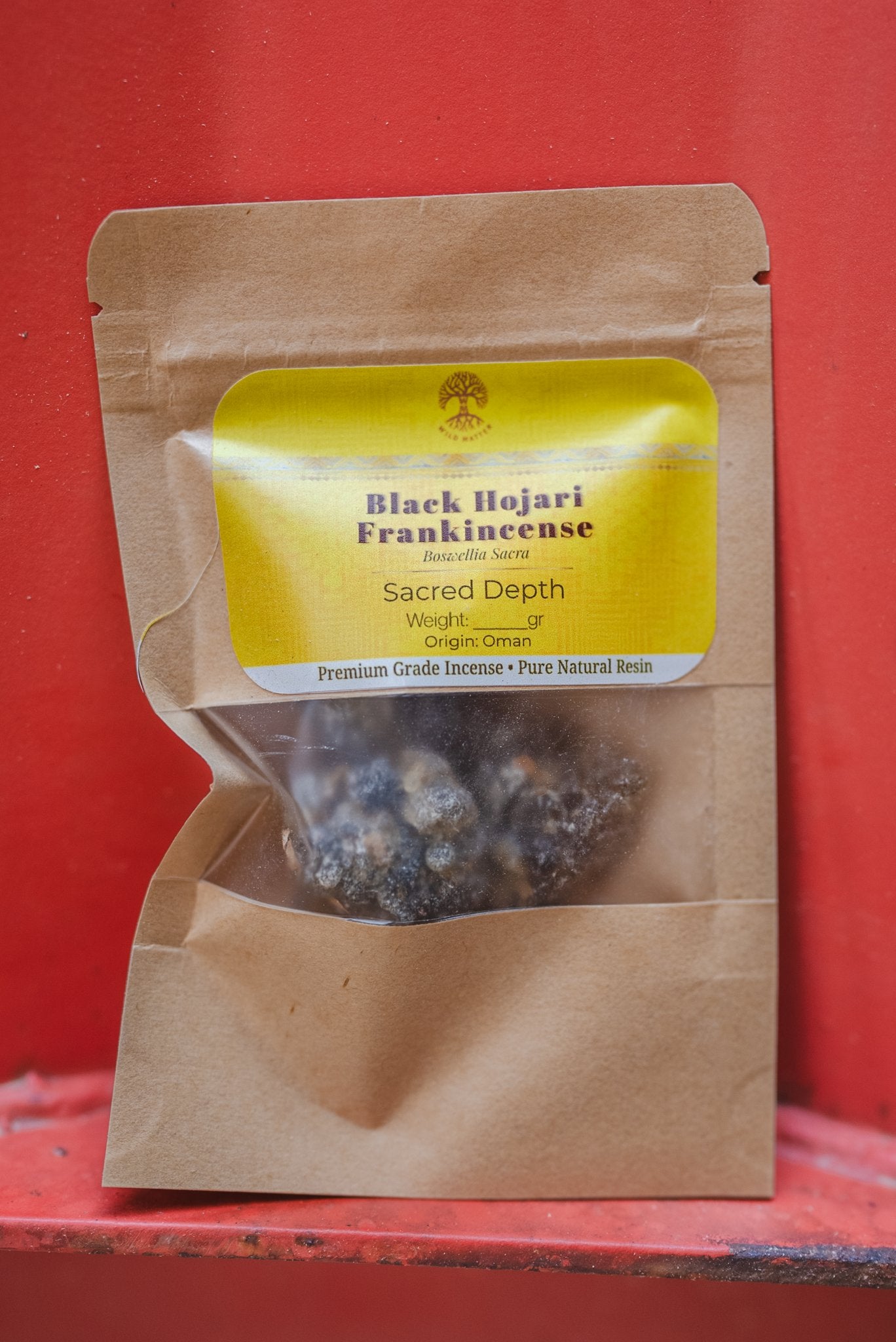 Black Hojari Frankincense Resin