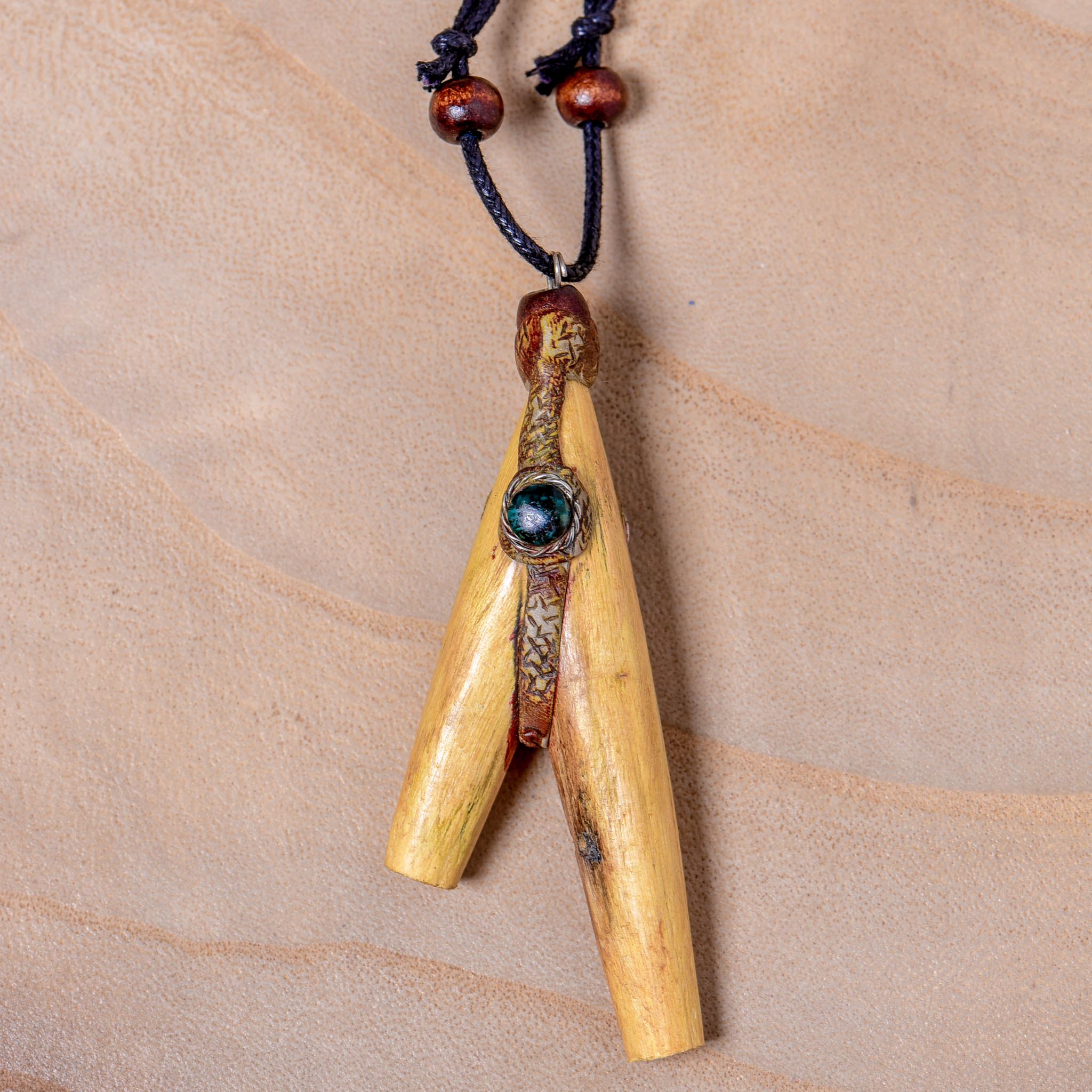Kuripé Rapé Self Applicator - Palo Santo