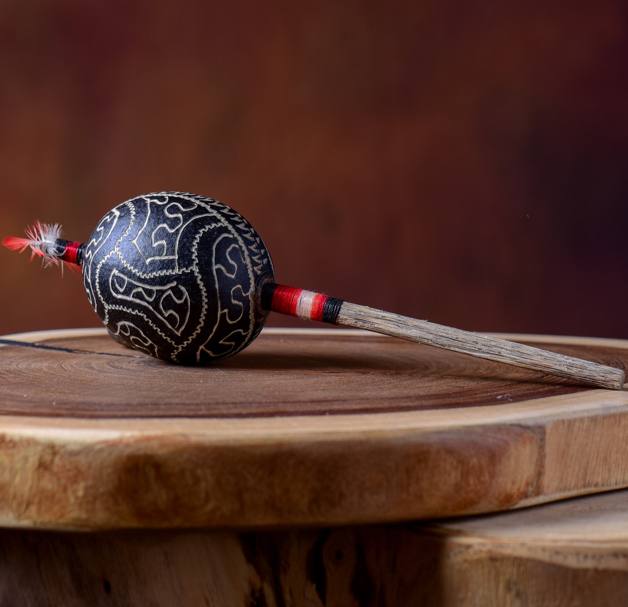 Small Shipibo Maraca The Signs