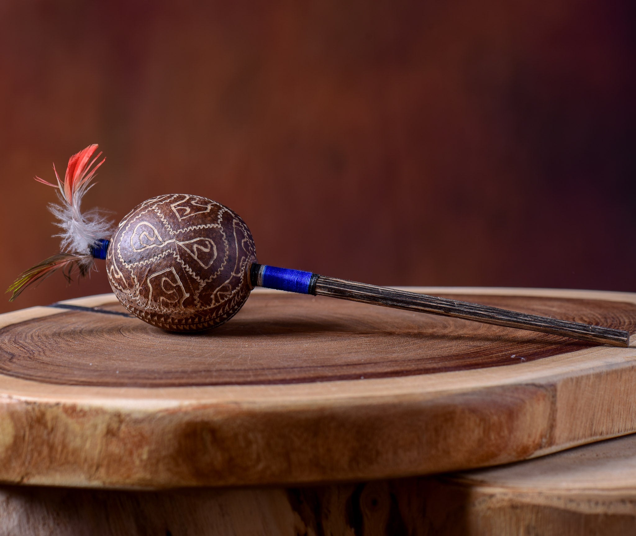 Small Shipibo Maraca The Ceremonial