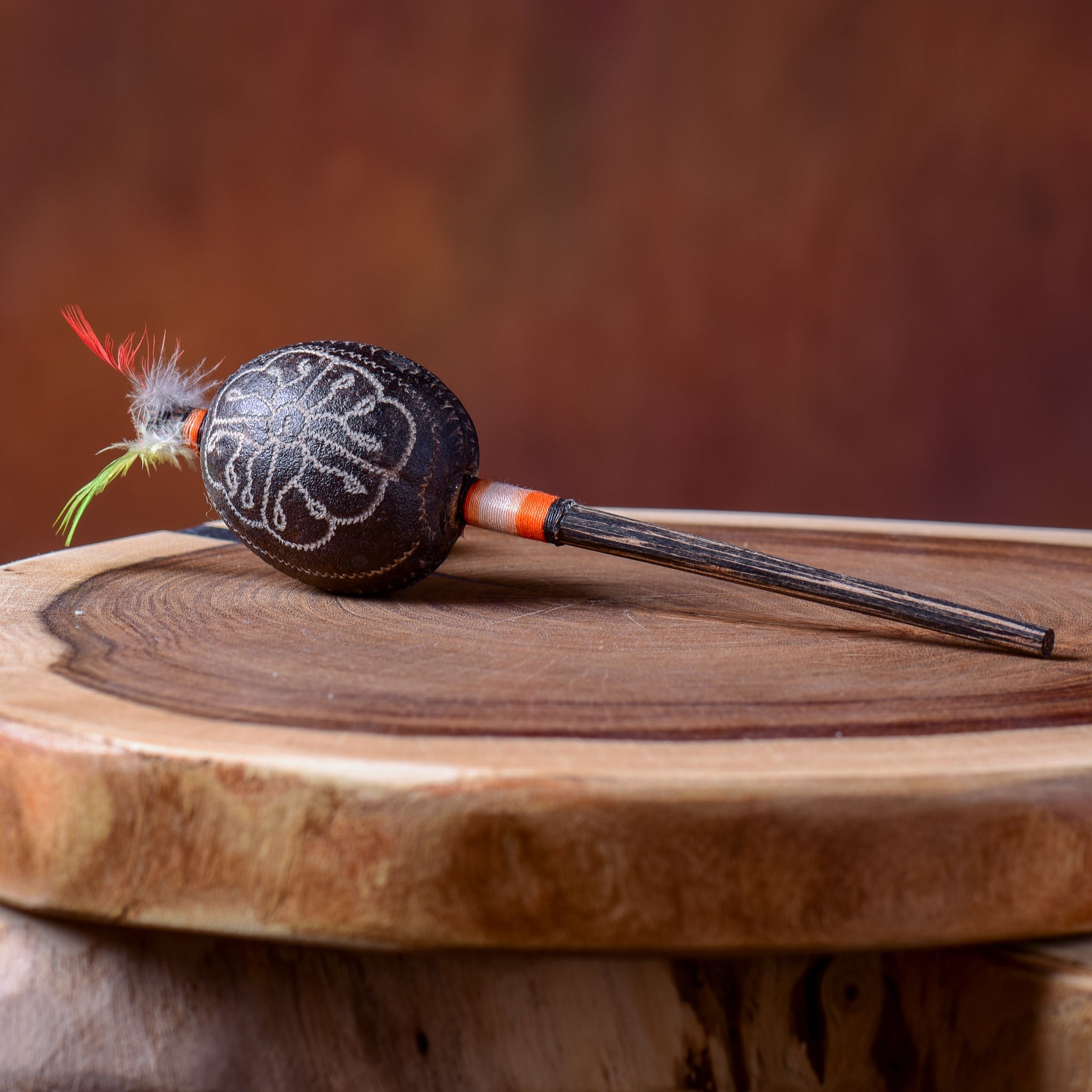 Small Shipibo Maraca The Signal