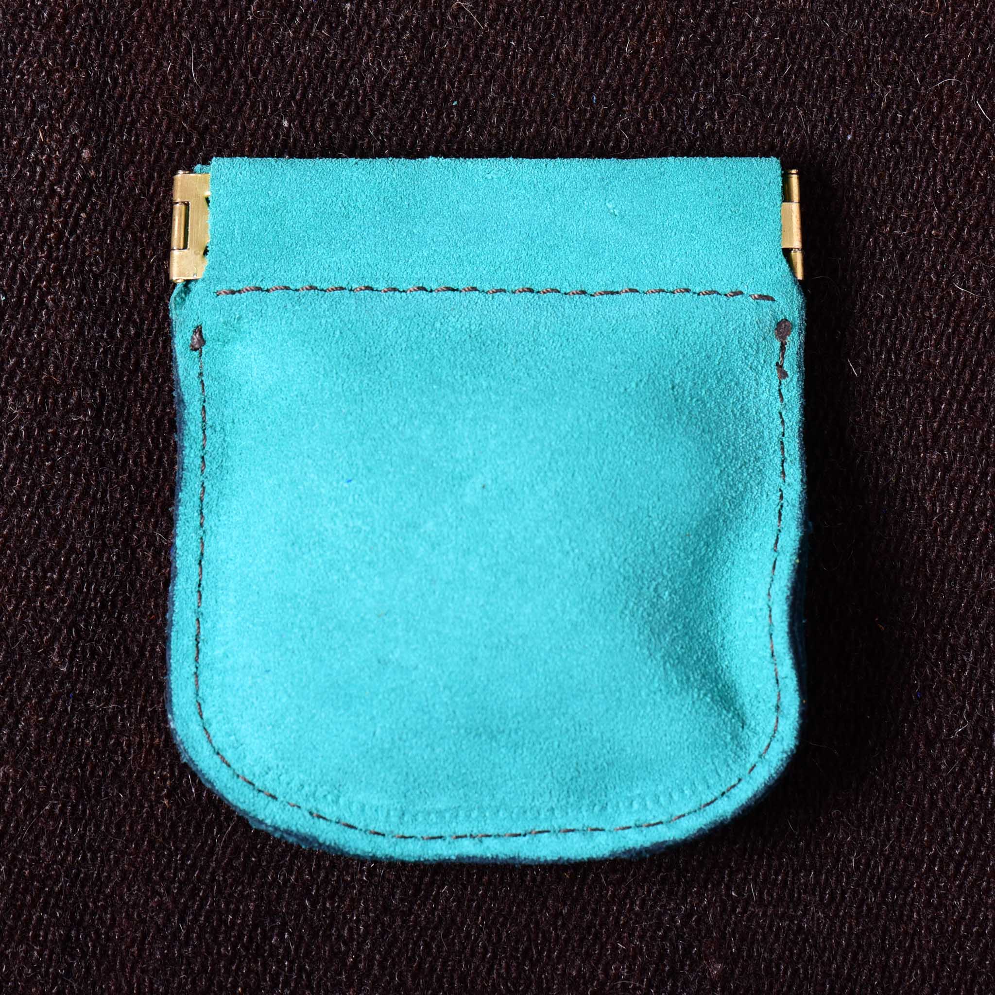 Andino Push - Otavalo Leather Beads Embroidery Purse Torque