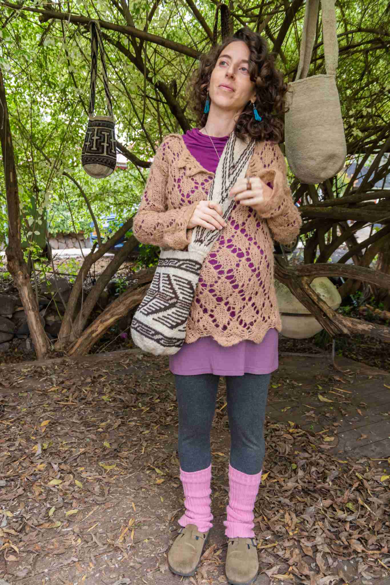 Colombian Arhuaca Mochila Bag - "Maiz" Medium