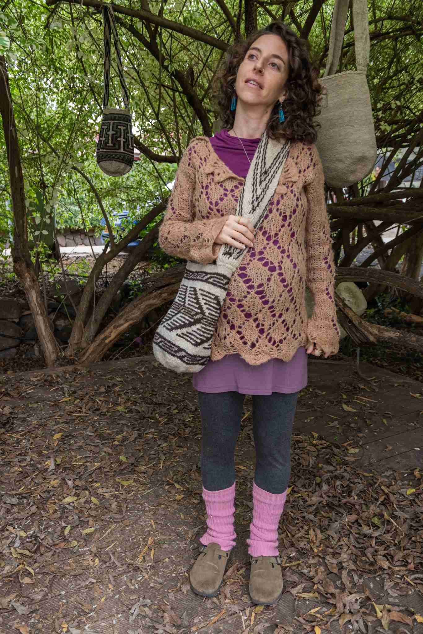 Colombian Arhuaca Mochila Bag - "Maiz" Medium