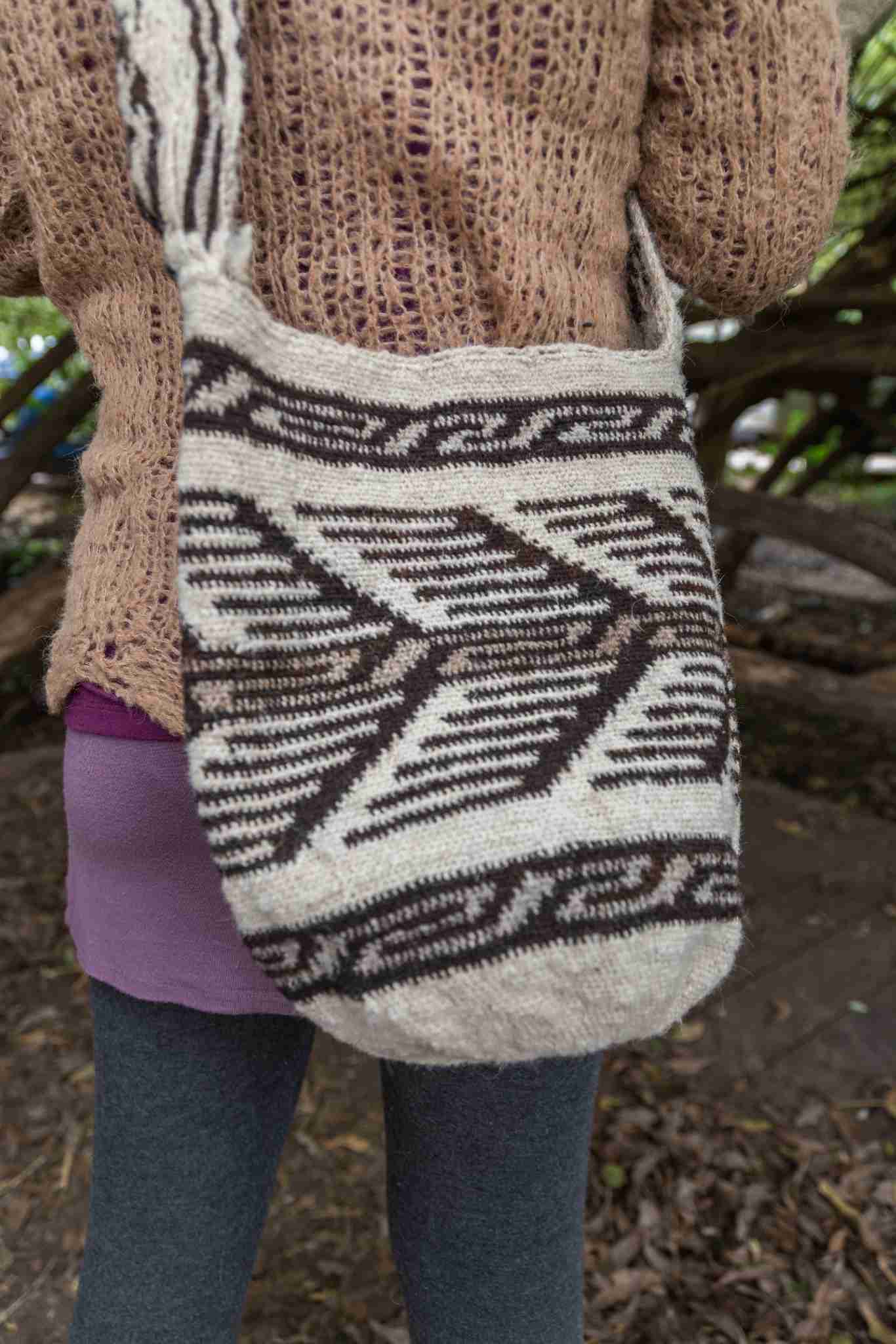 Colombian Arhuaca Mochila Bag - "Maiz" Medium