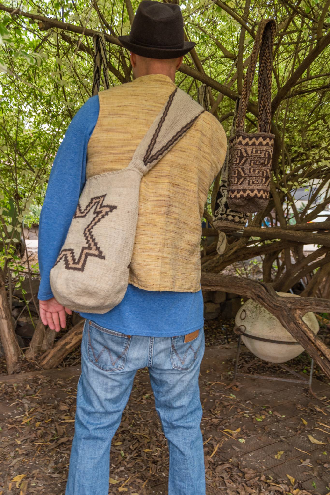 Colombian Arhuaca Mochila Bag - "Estrella" Extra Large