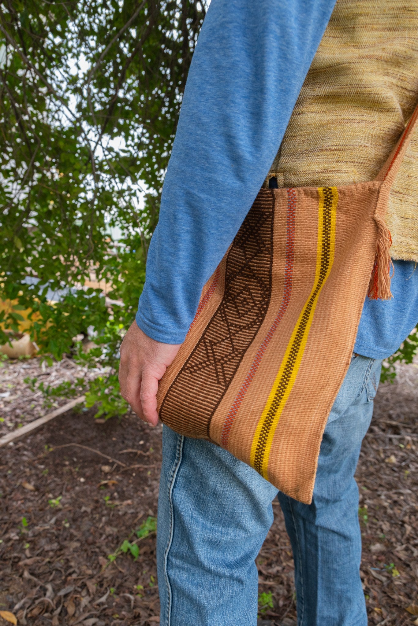 Peruvian Shipibo Embroidery Bag - Woven Vision