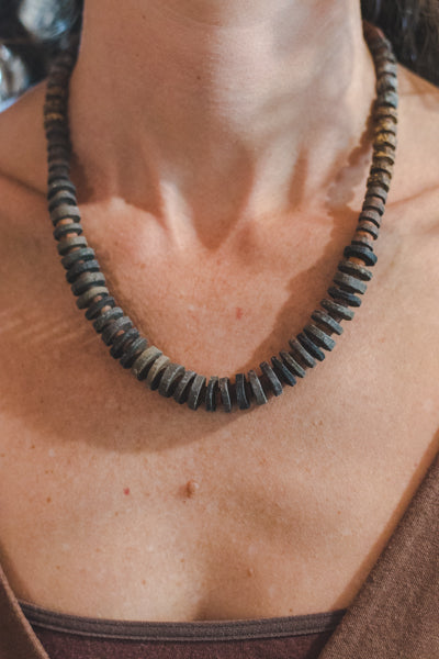 Colombian Clay Beads Necklace - Wild Matter Arts