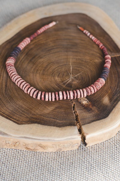 Colombian Clay Beads Necklace - Wild Matter Arts