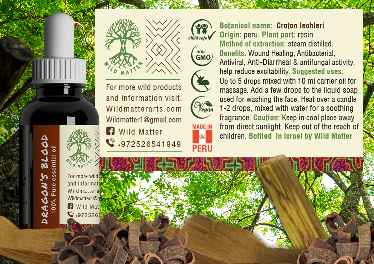 Dragon's Blood - Natural Resin Remedy Of The Amazon - Wild Matter Arts