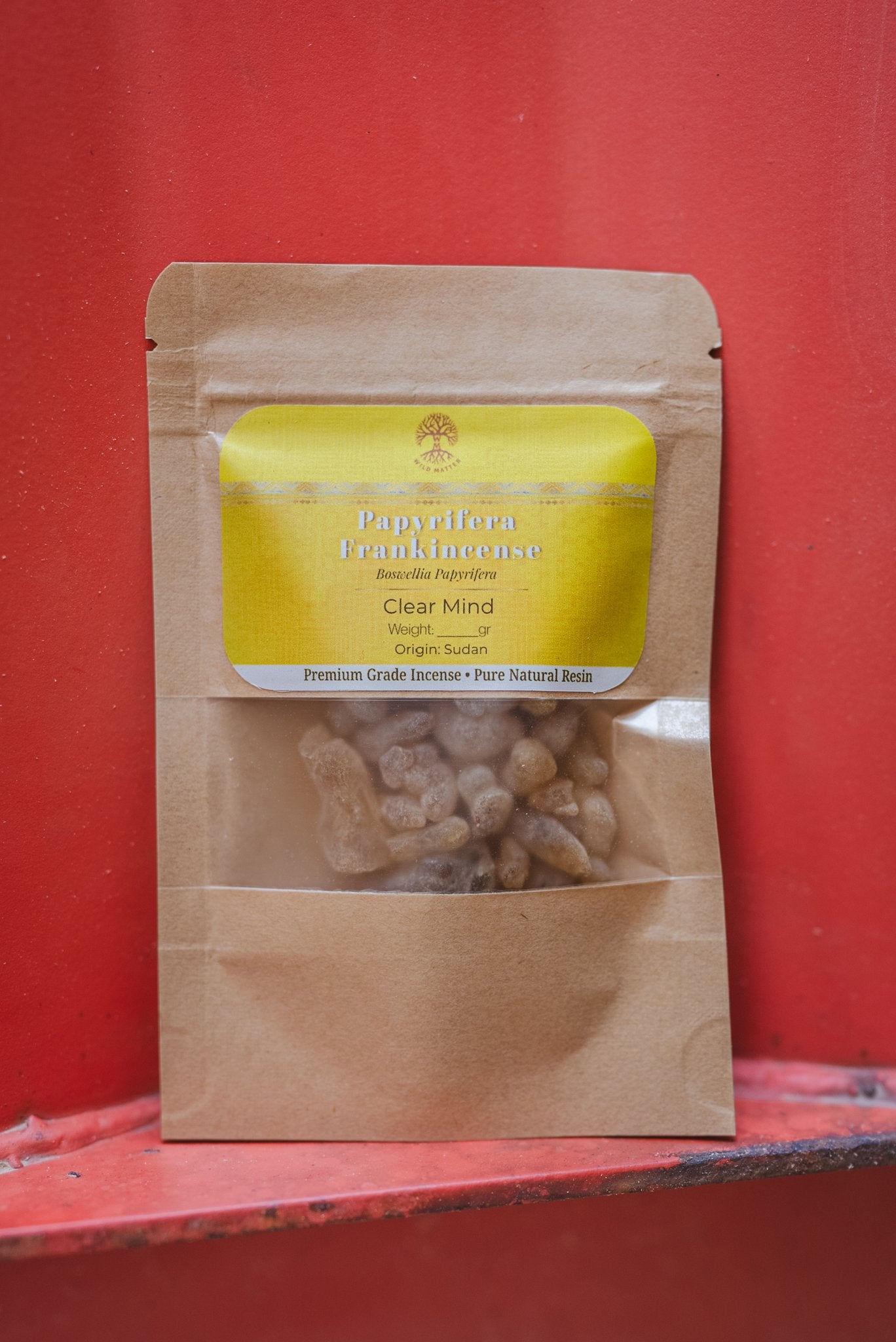 Papyrifera Frankincense Resin