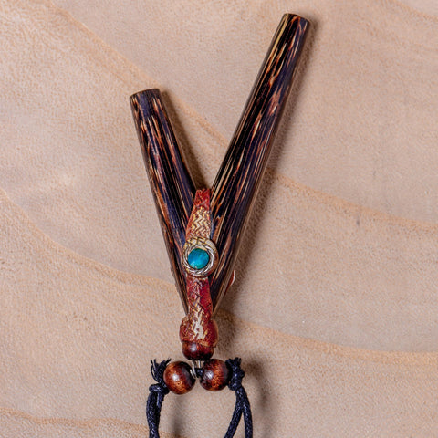 Kuripé  Rapé Self Applicator - Chontaduro