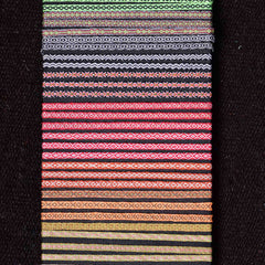 Mhuysca Macrame Thin Bracelet Blue Eyes