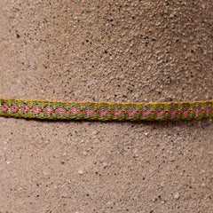 Mhuysca Macrame Thin Bracelet Chalky