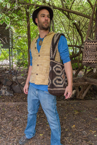 Colombian Arhuaca  Mochila Bag - "Mariposa 4 espiral" Extra Large