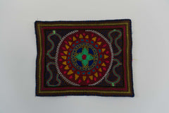 Shipibo Embroidery Map, Hand Made - Wild Matter Arts