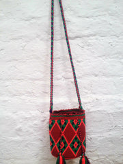 Wayuu Bag Knitted Bag, Hand Made 3.5L - Wild Matter Arts