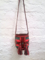 Wayuu Bag Knitted Bag, Hand Made 3L - Wild Matter Arts