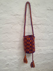 Wayuu Bag Knitted Bag, Hand Made 2.5L